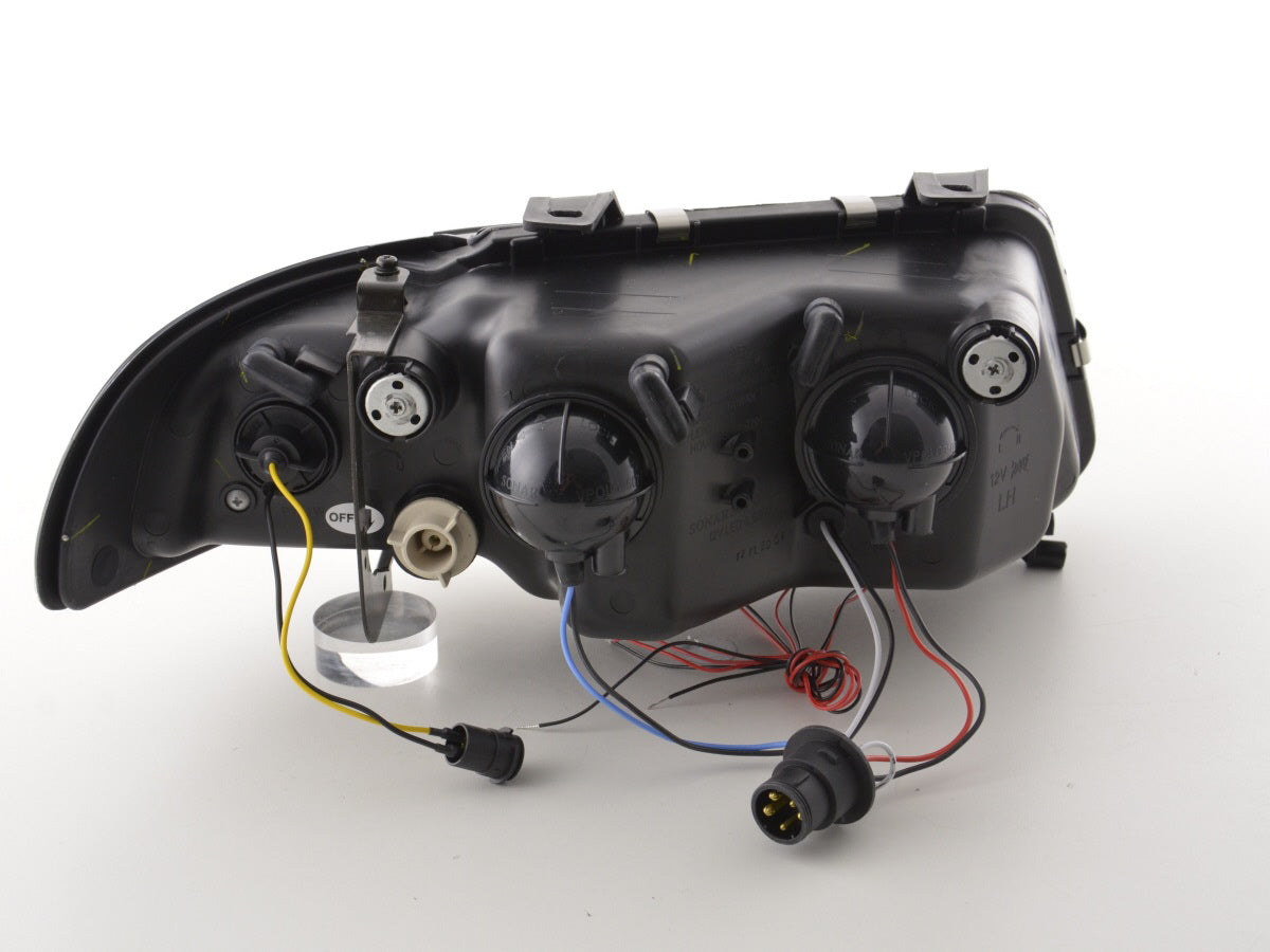 Scheinwerfer Set Audi A4 Typ B5 95-99 schwarz Scheinwerfer Set Audi A4 Typ B5 95-99 schwarz